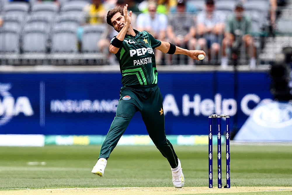 Pakistan vs Australia 3rd ODI Cricket match In Perth_Shaheen Shah Afridi