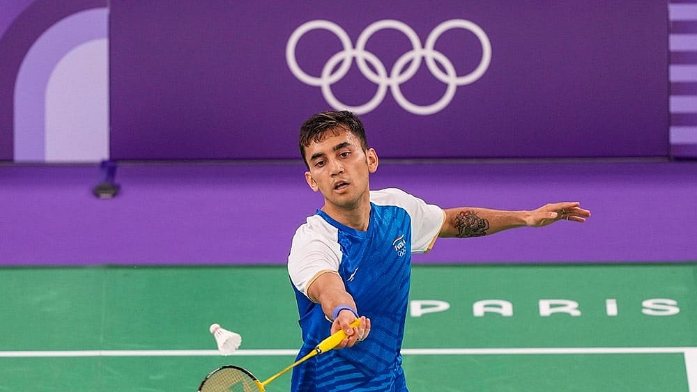 2024 Paris Olympic Games Badminton Lakshya Sen vs Lee Zii Jia_7