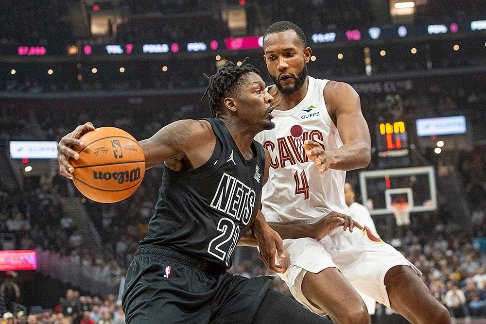 Brooklyn Nets vs Cleveland Cavaliers Basketball match photo gallery_Dorian Finney-Smith