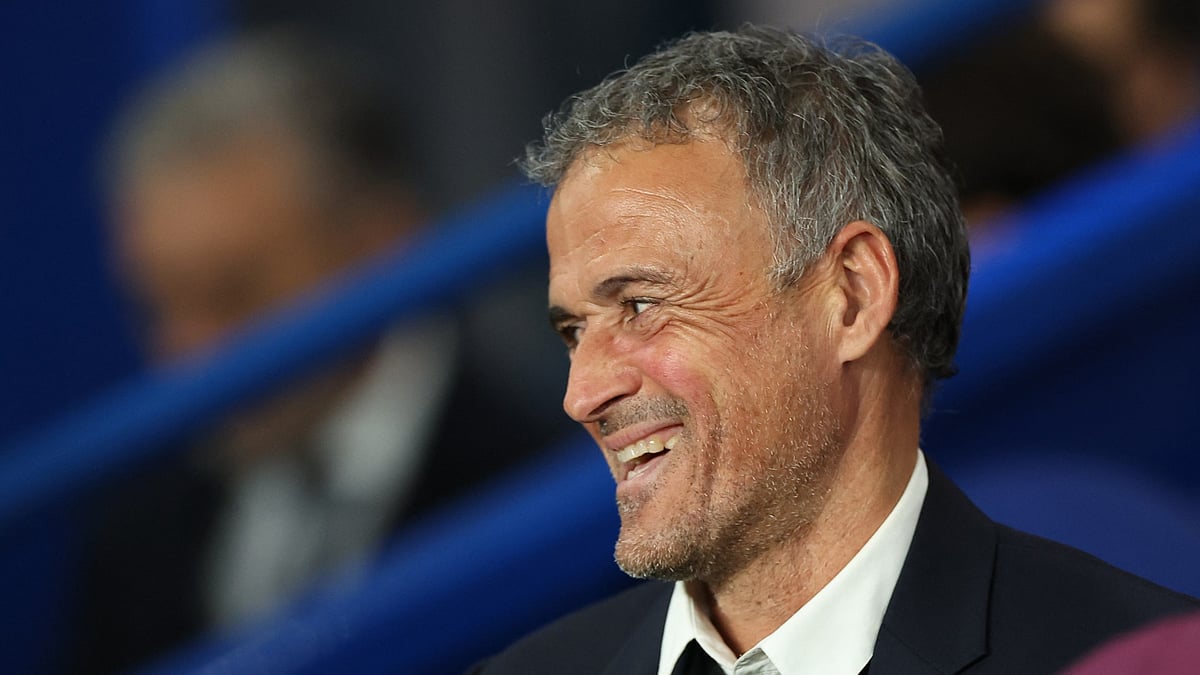 Paris Saint-Germain head coach Luis Enrique - null