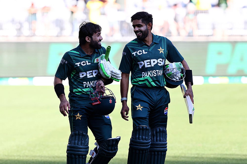 Pakistan vs Australia 3rd ODI Cricket match In Perth_Mohammad Rizwan