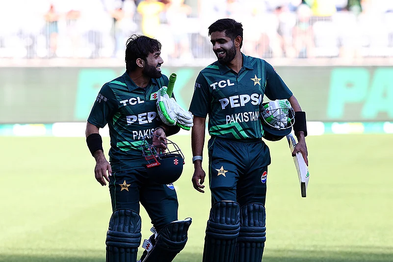 Pakistan vs Australia 3rd ODI Cricket match In Perth_Mohammad Rizwan
