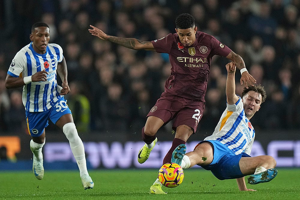English Premier League 2024-25 Brighton vs Manchester City photo gallery_Adam Webster