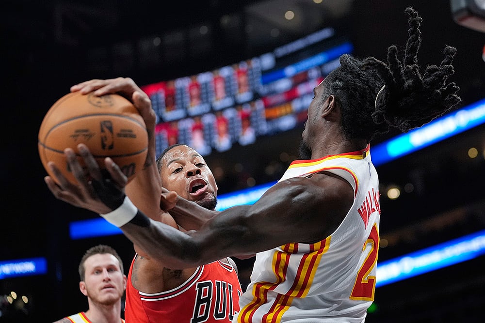 Chicago Bulls vs Atlanta Hawks Basketball match photo gallery_Dalen Terry