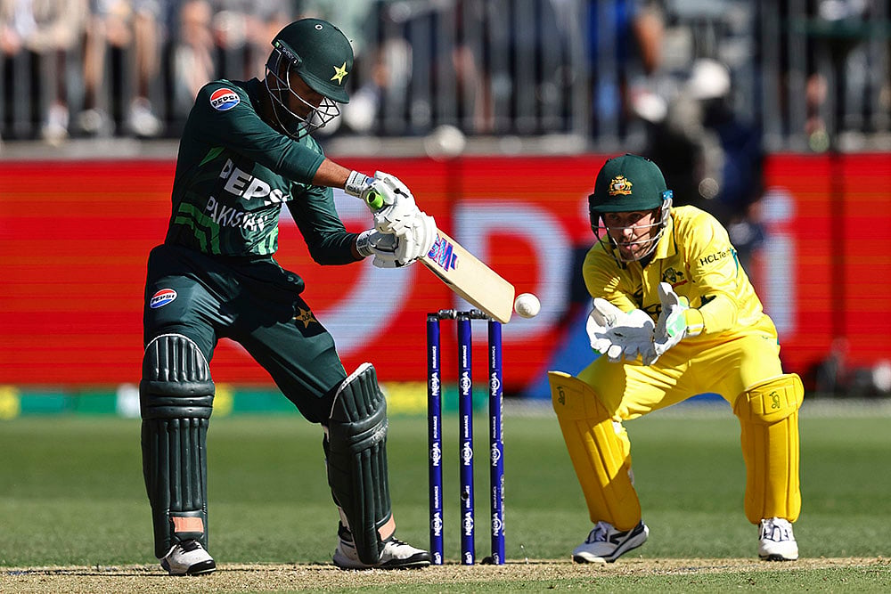 Pakistan vs Australia 3rd ODI Cricket match In Perth_Saim Ayub