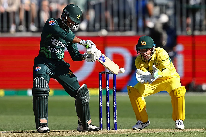 Pakistan vs Australia 3rd ODI Cricket match In Perth_Saim Ayub