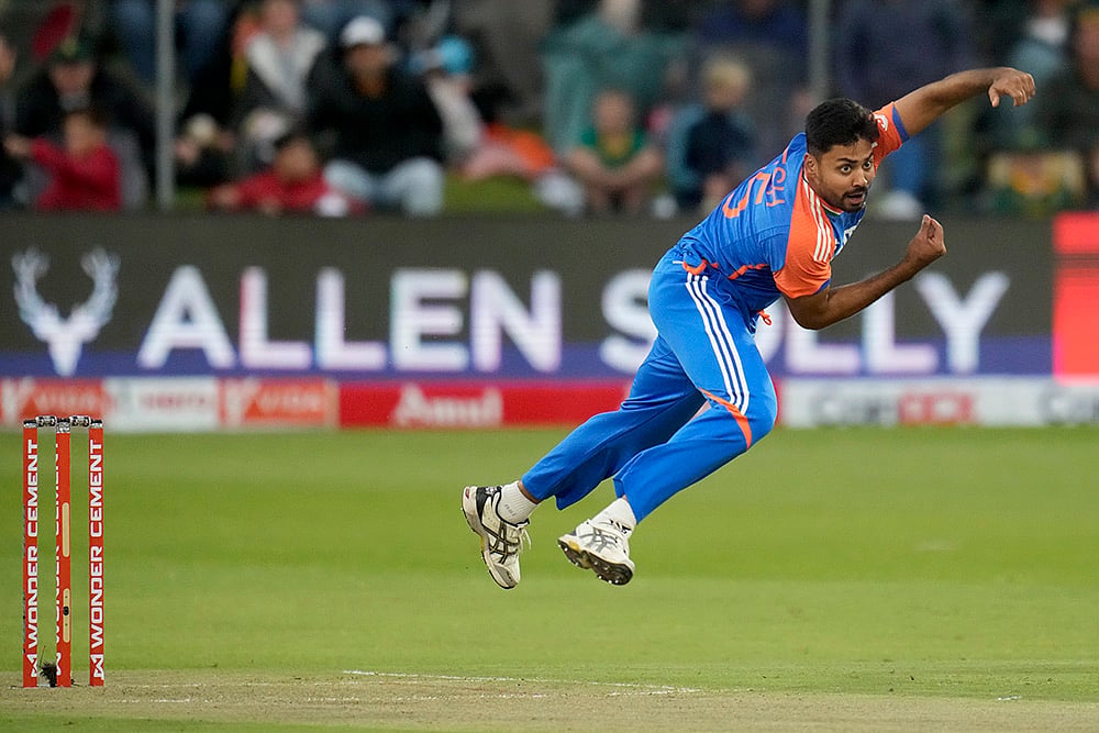India Vs South Africa 2nd T20I at Gqeberha, South Africa photo gallery_Avesh Khan