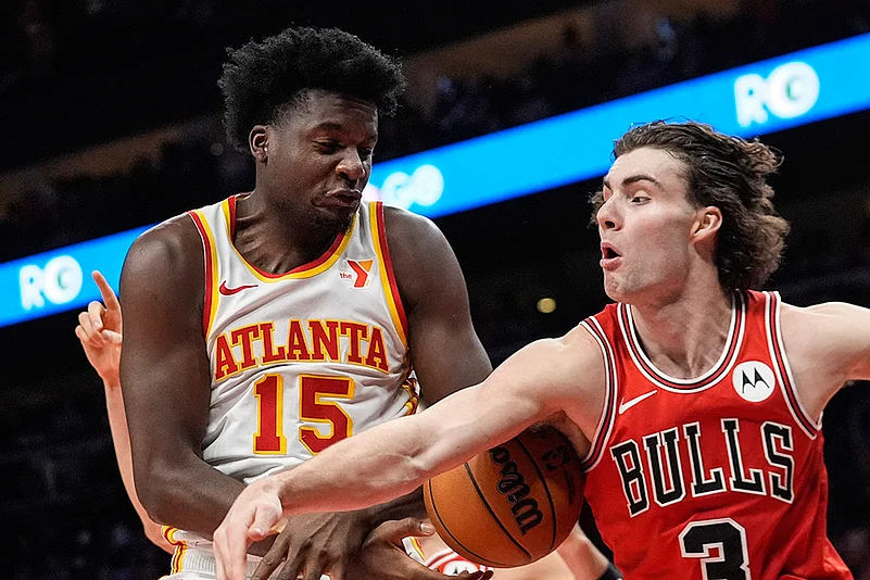 Chicago Bulls vs Atlanta Hawks Basketball match photo gallery_Josh Giddey