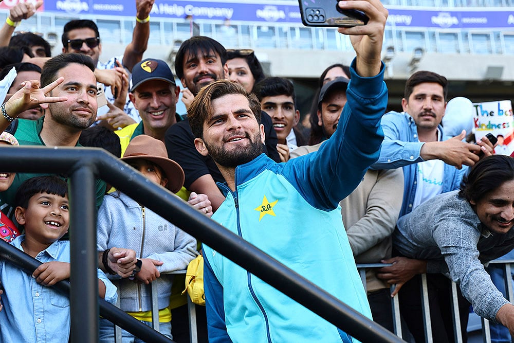 Pakistan vs Australia 3rd ODI Cricket match In Perth_Shaheen Shah Afridi