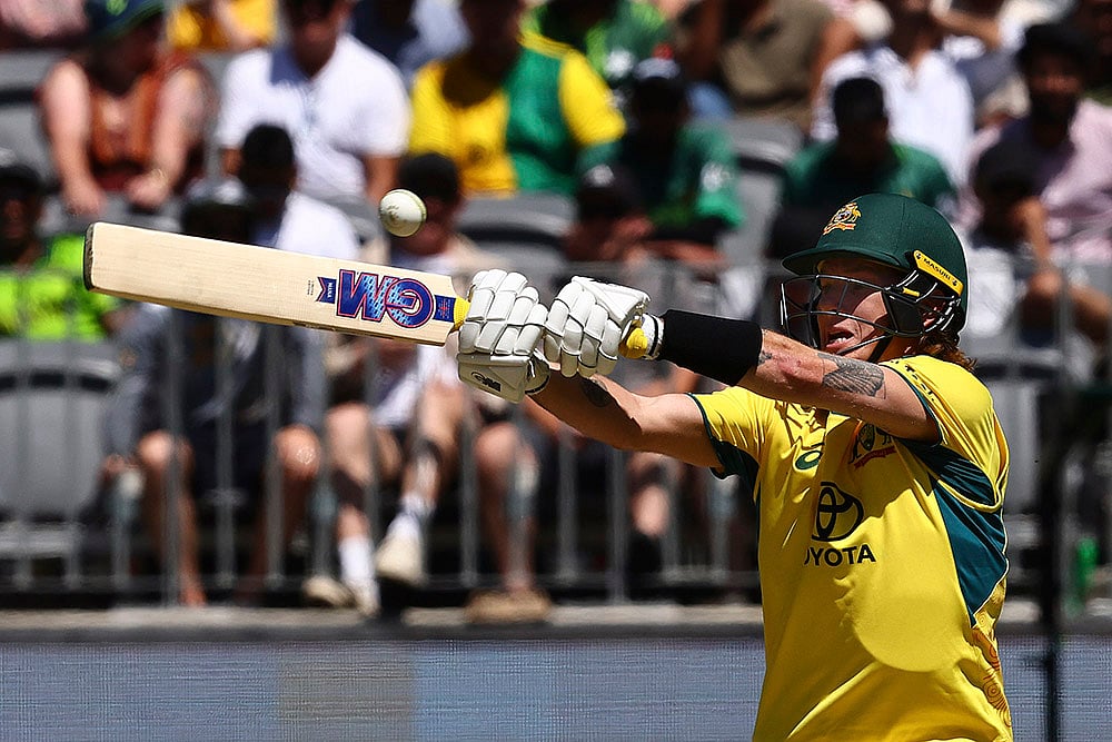 Pakistan vs Australia 3rd ODI Cricket match In Perth_Adam Zampa