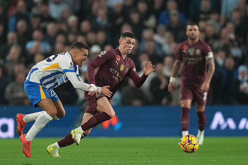 English Premier League 2024-25 Brighton vs Manchester City photo gallery_Phil Foden