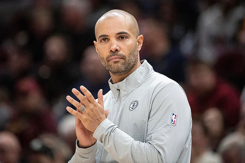Brooklyn Nets vs Cleveland Cavaliers Basketball match photo gallery_Jordi Fernandez