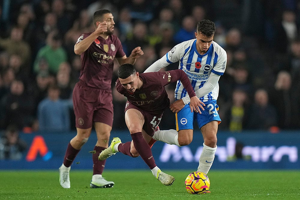 English Premier League 2024-25 Brighton vs Manchester City photo gallery_Yasin Ayari