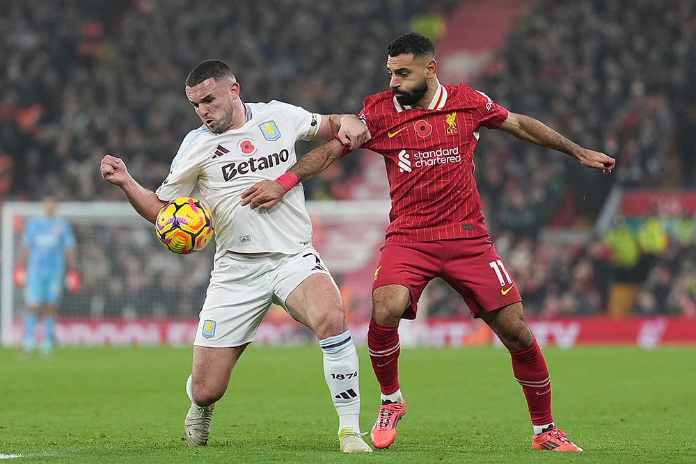 English Premier League 2024-25 Liverpool vs Aston Villa photo gallery_John McGinn