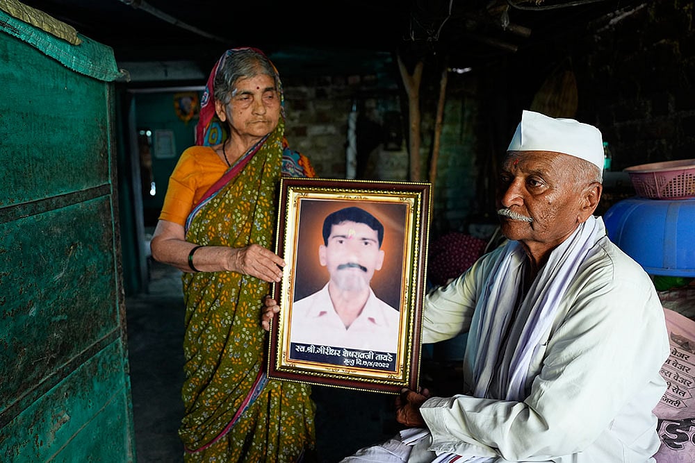 Photo: Suresh K Pandey/Outlook : Farmer Suicide