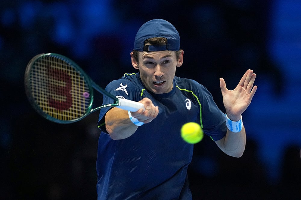 Italy Tennis ATP Finals Jannik Sinner vs Alex de Minaur photos_Alex de Minaur