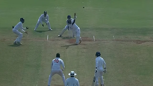 File photo of a Ranji Trophy cricket match.