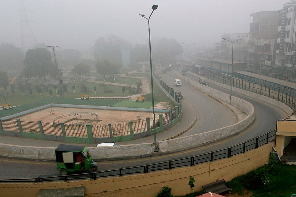 Pakistan air pollution Smog weather_Smog in Pakistan