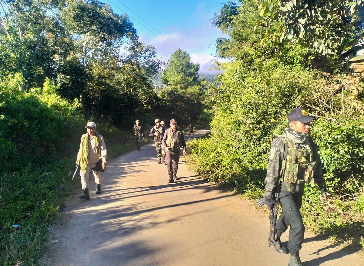 Security heightened in sensitive areas of Manipur