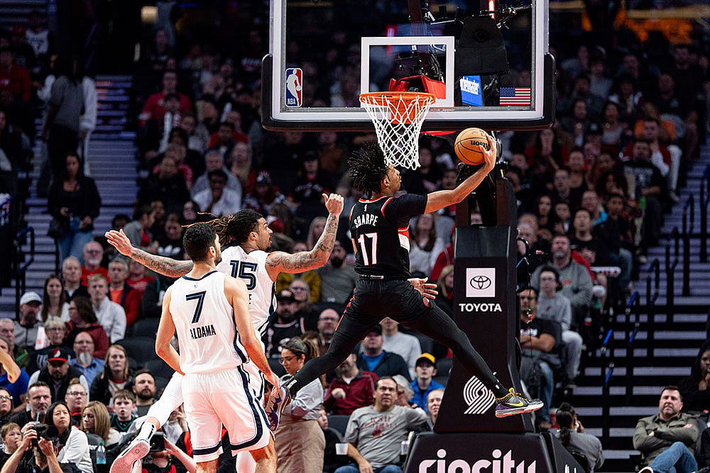NBA: Portland Trail Blazers vs Memphis Grizzlies