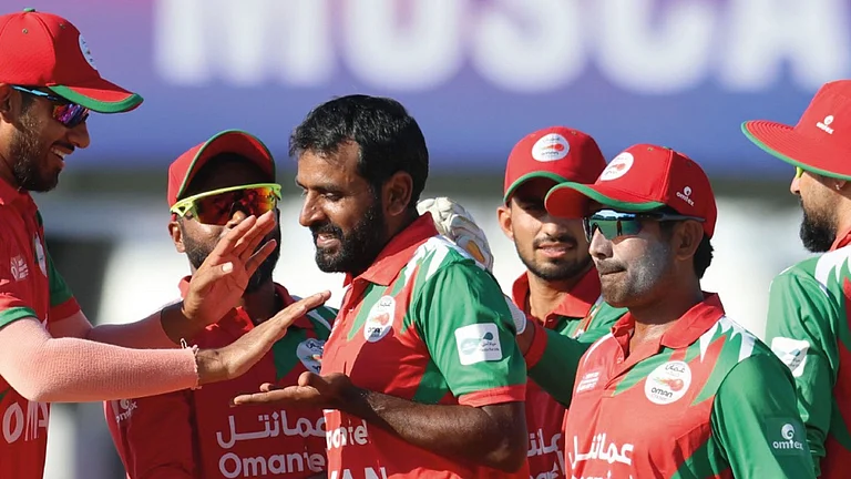 Oman beat Netherlands by one run in their latest Cricket World Cup League Two encounter. - X/Oman Cricket