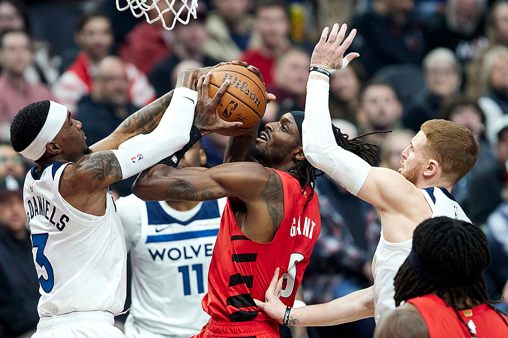 NBA Minnesota Timberwolves vs Portland Trail Blazers Basketball match_Jerami Grant