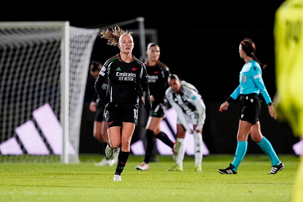 Womens Champions League soccer Juventus vs Arsenal photo gallery_Frida Leonhardsen