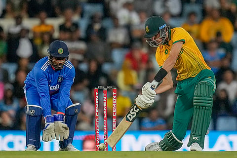 Ind vs SA 3rd T20I: South Africa's Marco Jansen bats