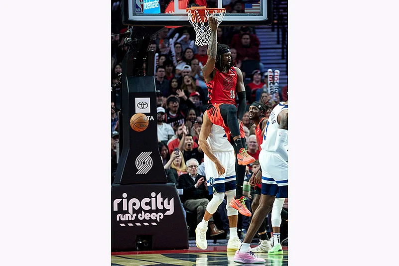 NBA Minnesota Timberwolves vs Portland Trail Blazers Basketball match_Robert Williams III