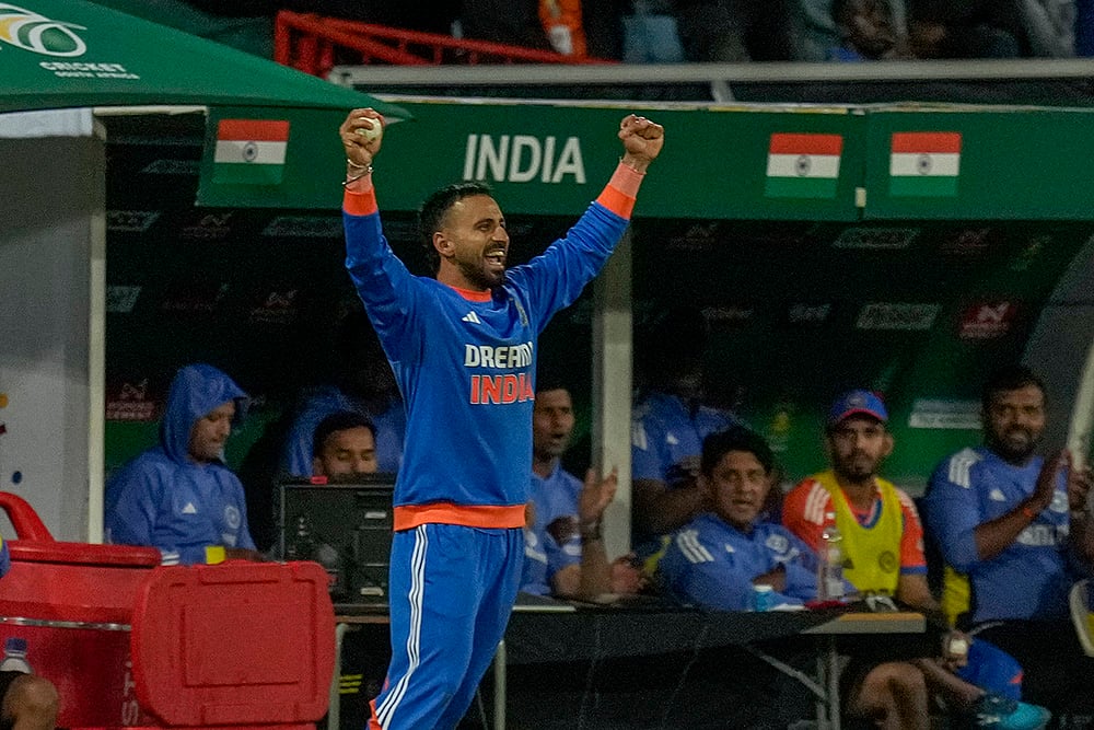 India Vs South Africa 3rd T20I photos from centurion_Ramandeep Singh 