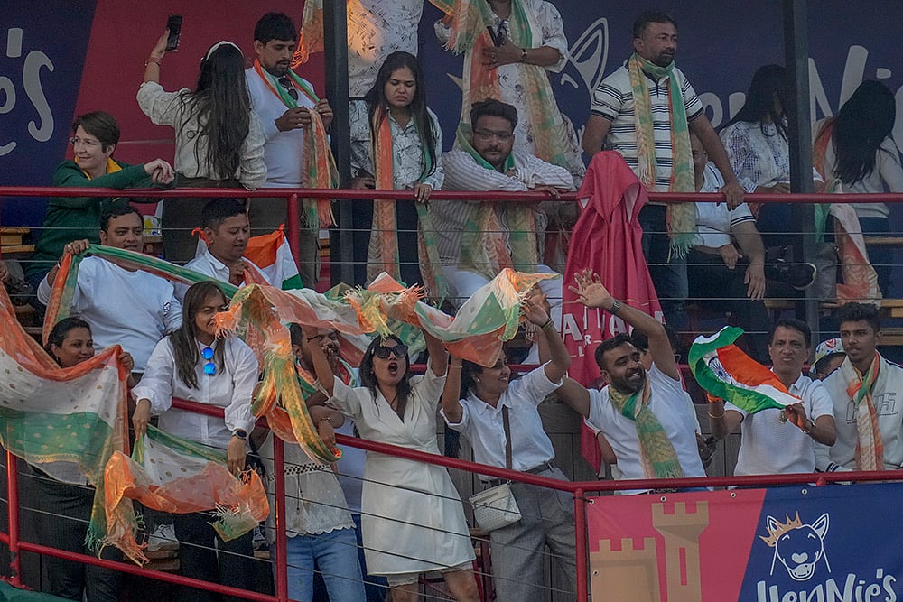 India Vs South Africa 3rd T20I photos from centurion_Indian cricket fans