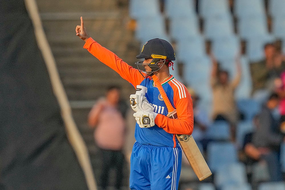 India Vs South Africa 3rd T20I photos from centurion_Abhishek Sharma