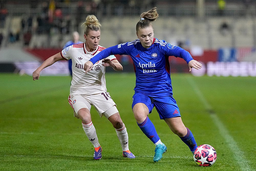 Womens Champions League soccer FC Bayern Munich and Valerenga photo gallery_