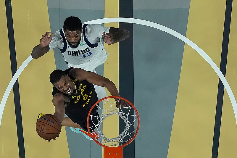 NBA Golden State Warriors vs Dallas Mavericks Basketball match_ DeAnthony Melton