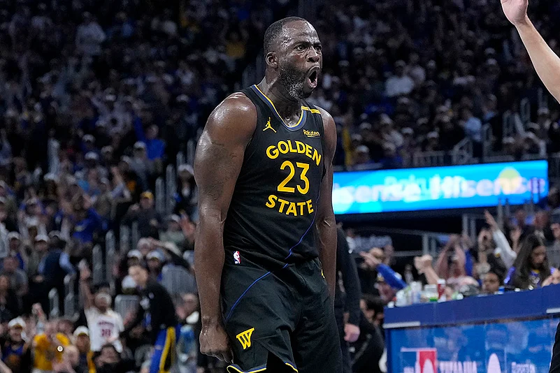 NBA Golden State Warriors vs Dallas Mavericks Basketball match_Draymond Green