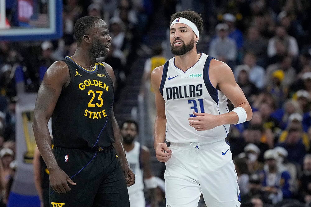 NBA Golden State Warriors vs Dallas Mavericks Basketball match_Klay Thompson