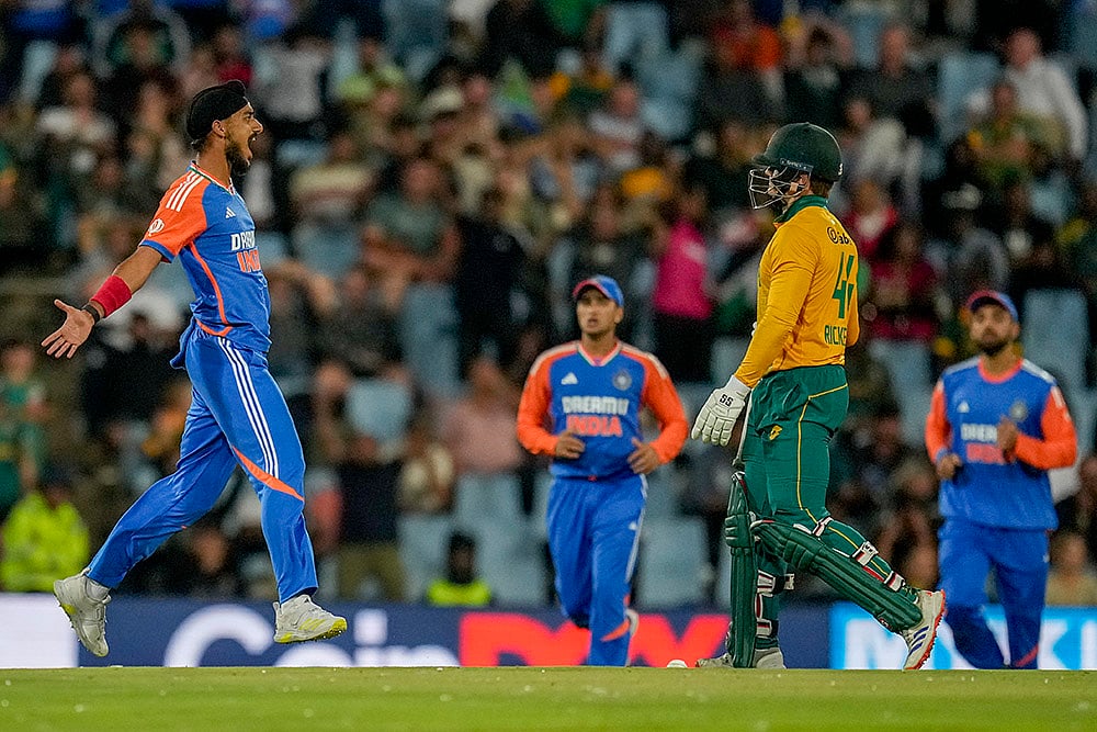 India Vs South Africa 3rd T20I photos from centurion_Arshdeep Singh