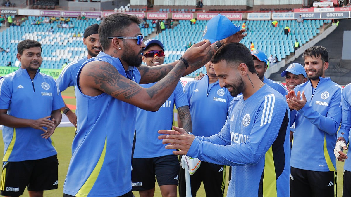 Ramandeep Singh debut india vs south africa