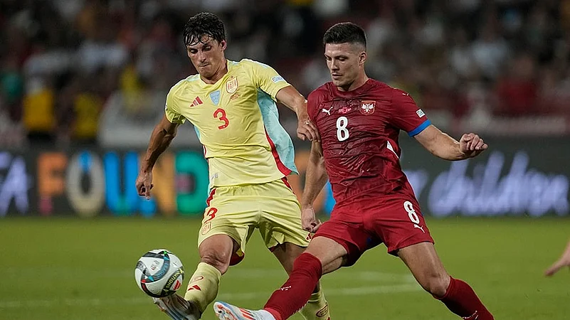 2024-25 Serbia vs Spain Nations League Soccer_5