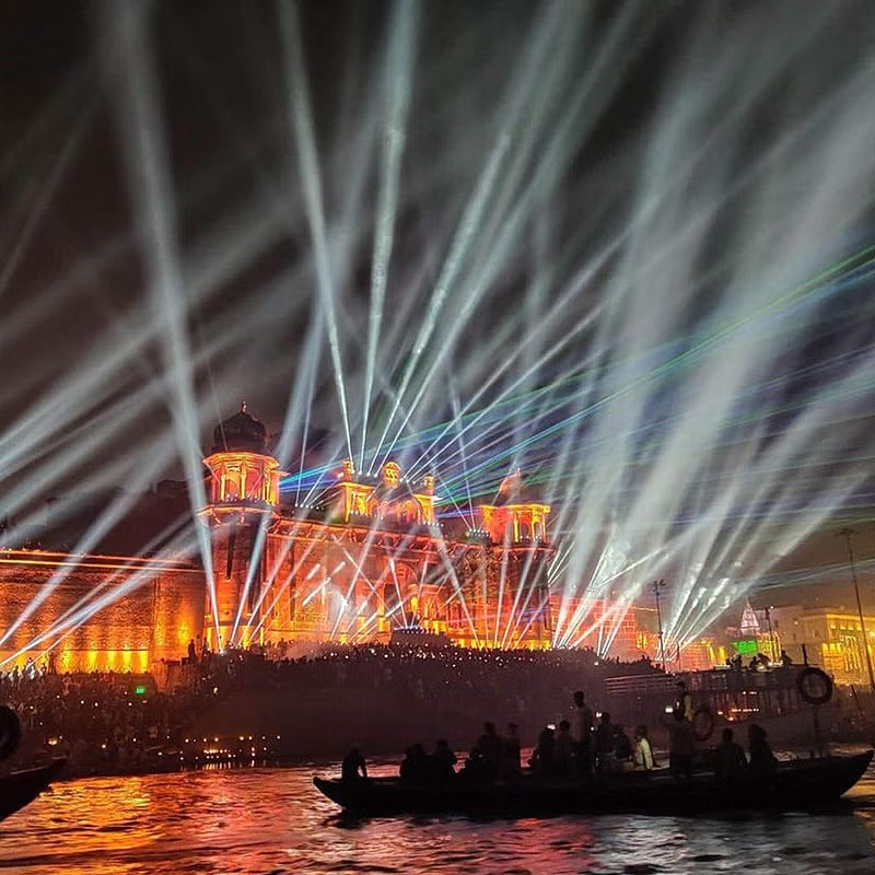 3D Laser Shows To Illuminate Kashi’s Dev Deepawali Festival