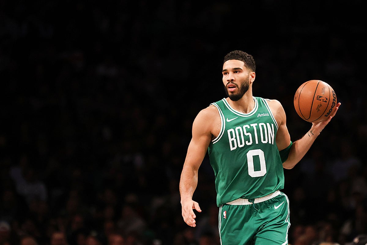 Boston Celtics vs Brooklyn Nets NBA basketball match photo gallery_Jayson Tatum