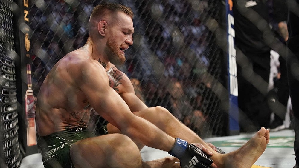 File Photo : Conor McGregor has been absent from the Octagon since his loss to Dustin Poirier.