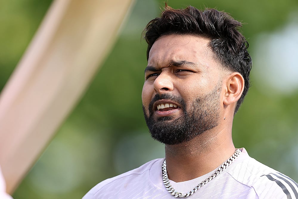 Rishabh Pant - | Photo Courtesy: @BCCI / X