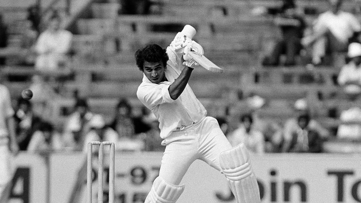 Sunil Gavaskar. - X/ICC