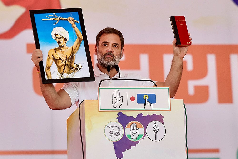 Rahul Gandhi campaigns