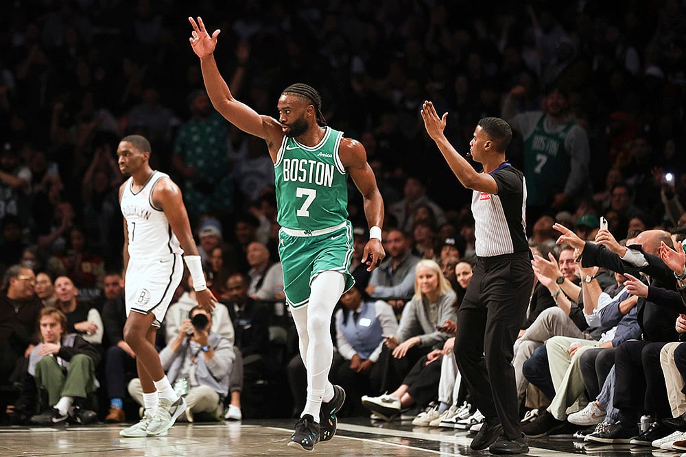 Boston Celtics vs Brooklyn Nets NBA basketball match photo gallery_