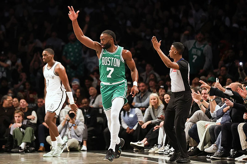 Boston Celtics vs Brooklyn Nets NBA basketball match photo gallery_