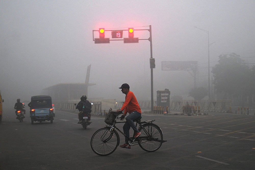 Dense smog in Amritsar