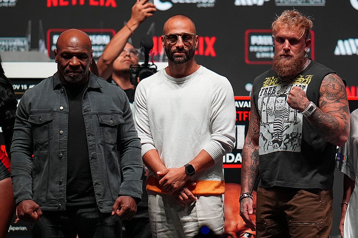 Boxing: Mike Tyson vs Jake Paul exhibition bout in Irving, Texas_1
