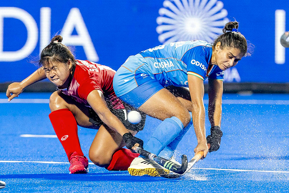 Womens Asian Champions Trophy 2024 hockey match India and Thailand photo gallery